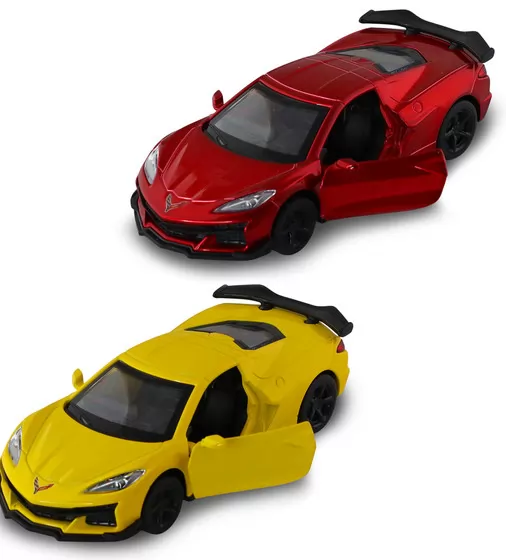 Автомодель &ndash; Chevrolet Corvette C8 Z06 2024 (желтый, красный) - 250310_9.jpg - № 9