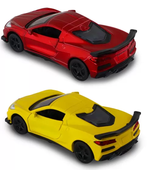 Автомодель &ndash; Chevrolet Corvette C8 Z06 2024 (желтый, красный) - 250310_3.jpg - № 3