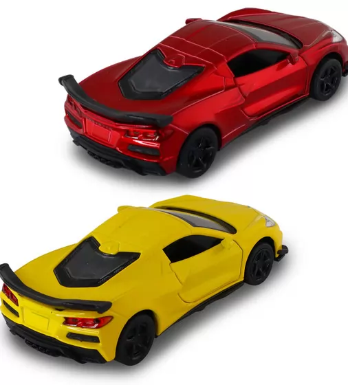 Автомодель &ndash; Chevrolet Corvette C8 Z06 2024 (желтый, красный) - 250310_5.jpg - № 5