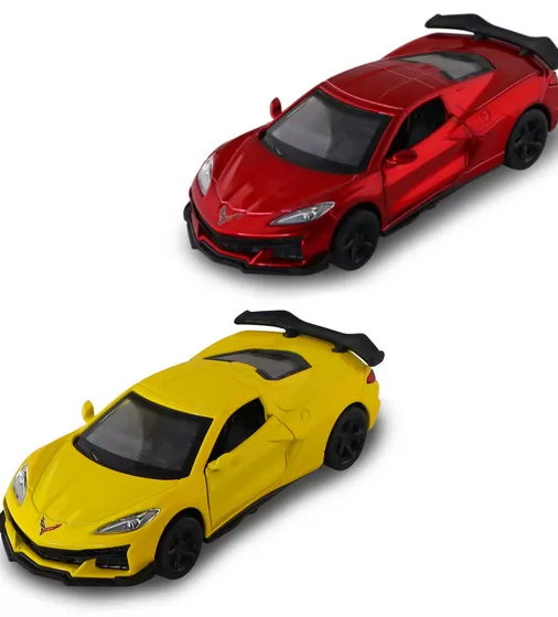 Автомодель &ndash; Chevrolet Corvette C8 Z06 2024 (желтый, красный) - 250310_1.jpg - № 1