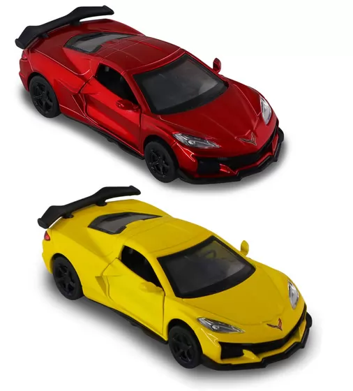 Автомодель &ndash; Chevrolet Corvette C8 Z06 2024 (желтый, красный) - 250310_7.jpg - № 7