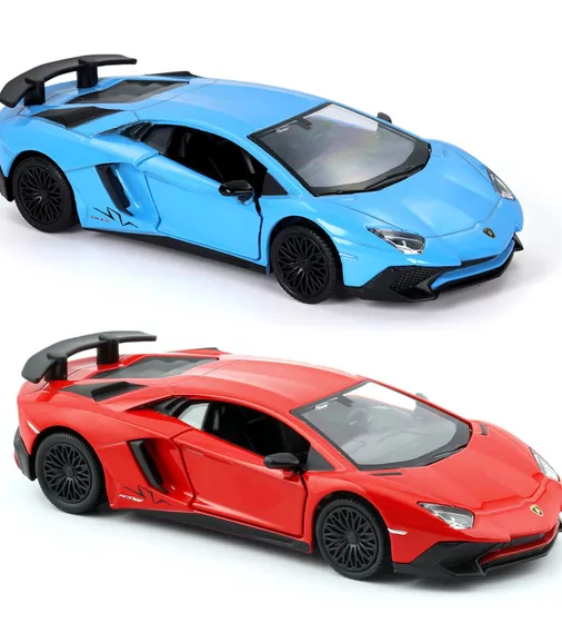 Автомодель - Lamborghini Aventador (червоний, синій) - 250947U_7.jpg - № 7