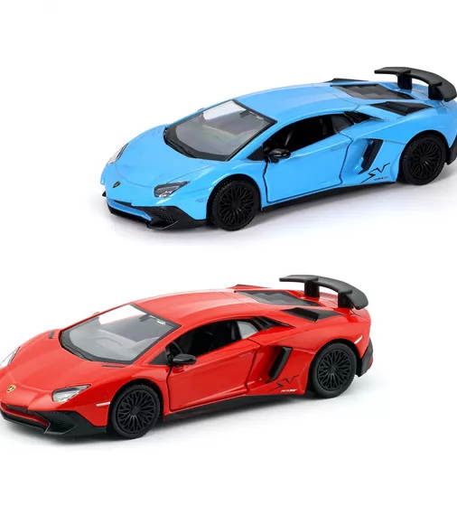 Автомодель - Lamborghini Aventador (червоний, синій) - 250947U_1.jpg - № 1