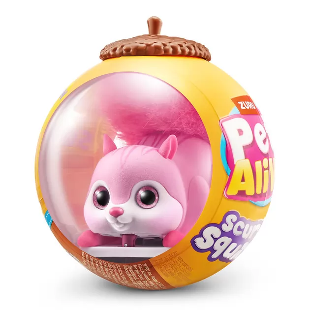 Интерактивная игрушка Pets Alive S1 &ndash; Белочка (розовый)