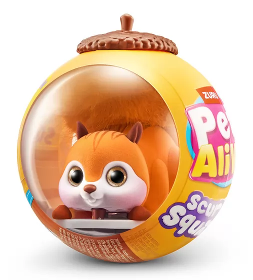 Інтерактивна іграшка Pets Alive S1 &ndash; Білочка (помаранчевий) - 9565A_1.jpg - № 1