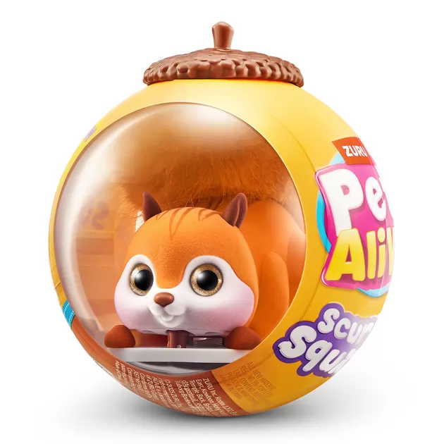 Інтерактивна іграшка Pets Alive S1 &ndash; Білочка (помаранчевий)