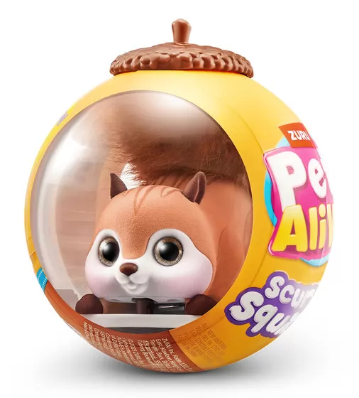 Интерактивная игрушка Pets Alive S1 &ndash; Белочка (коричневый) - 9565E_1.jpg - № 1