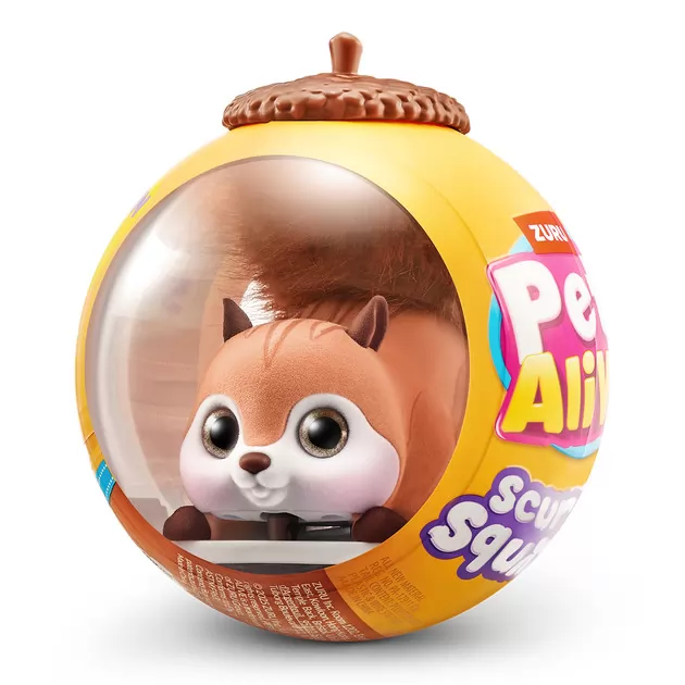 Интерактивная игрушка Pets Alive S1 &ndash; Белочка (коричневый)