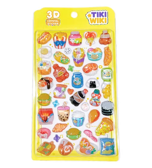 Набір 3D-наліпок Tiki Wiki серії Crystal" &ndash; Тікі смаколики" - 51368_1.jpg - № 1