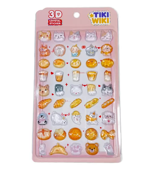 Набор 3D-наклеек Tiki Wiki серии Crystal" &ndash; Тики уют" - 51422_1.jpg - № 1