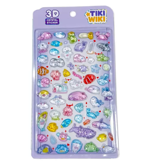 Набір 3D-наліпок Tiki Wiki серії Crystal" &ndash; Тікі море" - 51423_1.jpg - № 1