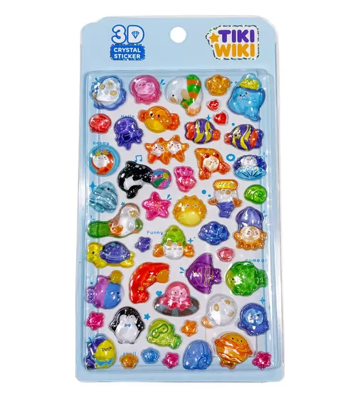 Набір 3D-наліпок Tiki Wiki серії Crystal" &ndash; Тікі океан" - 51366_1.jpg - № 1