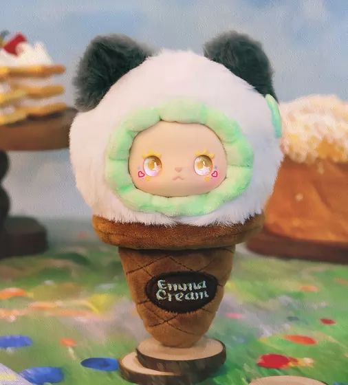 Коллекционная мягкая игрушка с кольцом POP TOP Lucky Emma - Мороженко - MJ-000095_9.jpg - № 9