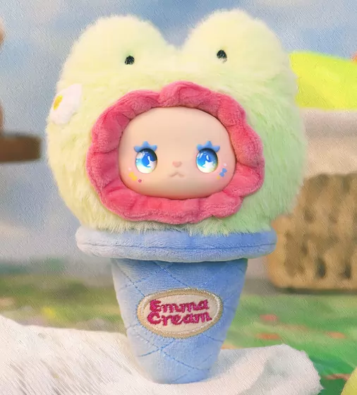 Коллекционная мягкая игрушка с кольцом POP TOP Lucky Emma - Мороженко - MJ-000095_5.jpg - № 5