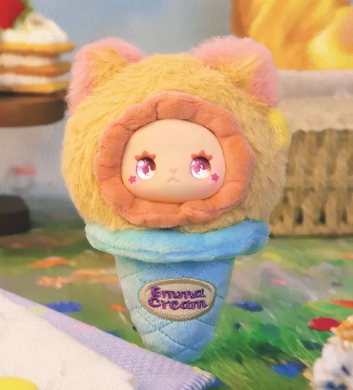 Коллекционная мягкая игрушка с кольцом POP TOP Lucky Emma - Мороженко - MJ-000095_8.jpg - № 8
