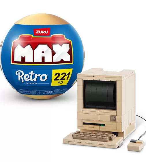 Конструктор в капсулі Max серії Retro" S1 &ndash; Комп&rsquo;ютер Макінтош" - 83185AGQ8_1.jpg - № 1
