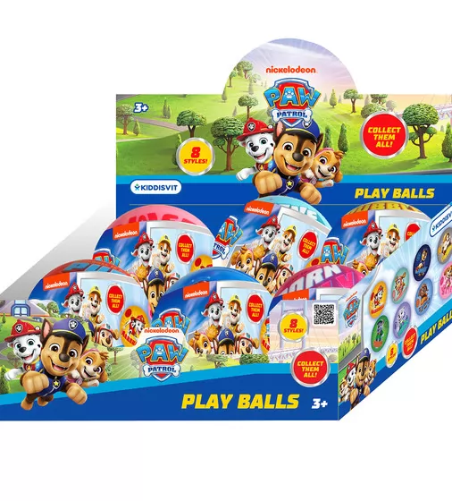 Дисплей іграшок Cool Things серії Paw Patrol - Патрульні м'ячики (6 шт.) - PP072-CDU_1.jpg - № 1