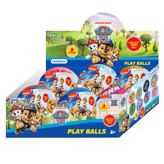 Дисплей іграшок Cool Things серії Paw Patrol - Патрульні м'ячики (6 шт.)