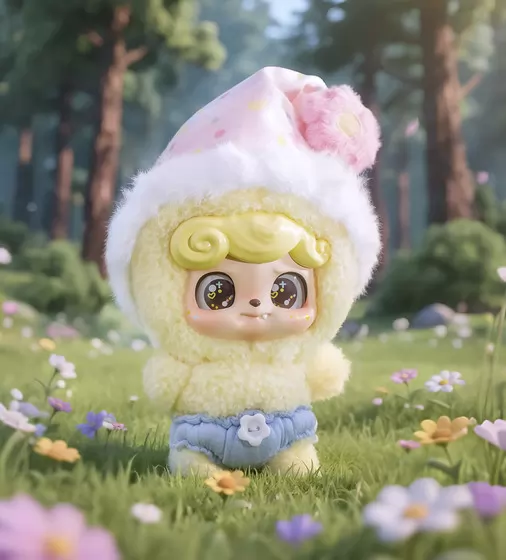 Колекційна м'яка іграшка на підвісі POP TOP JOTOYS серії Q.Kid - Казкові історії - JO-2025023_3.jpg - № 3