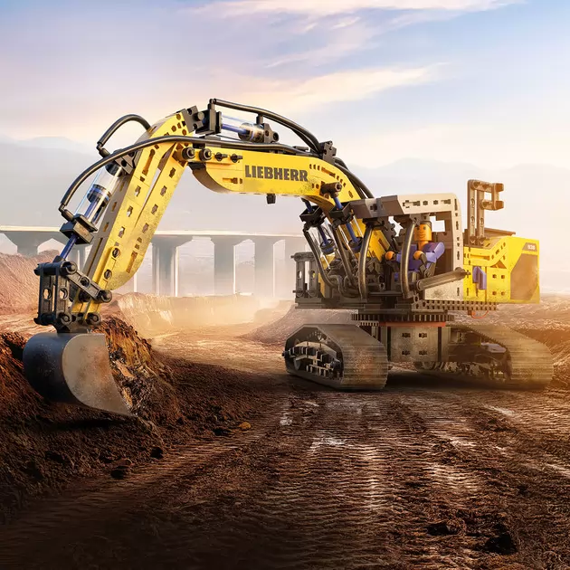 Навчальний конструктор fischertechnik &ndash; Екскаватор Liebherr R 938