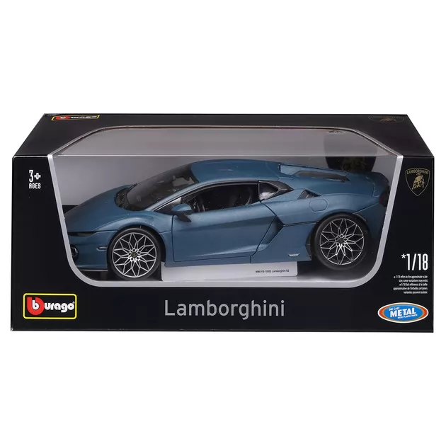 Автомодель - Lamborghini Temerario (синій, 1:18)