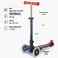 Самокат MICRO складний серії Mini Deluxe Foldable LED" &ndash; Синій" - MMD196_6.jpg - № 6