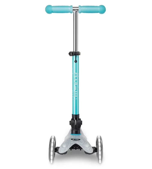 Самокат MICRO складной серии Mini Deluxe Foldable Orion Glow LED" &ndash; Синий" - MMD374_4.jpg - № 4