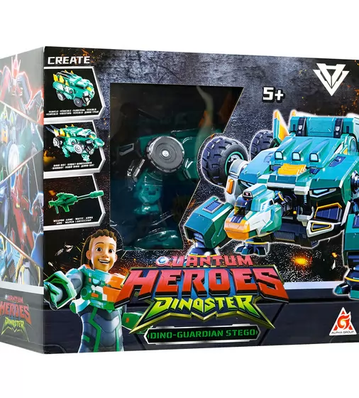 Динозавр-трансформер Dinoster - Мега Дино-Ґардіан Стего - EU580807_5.jpg - № 5