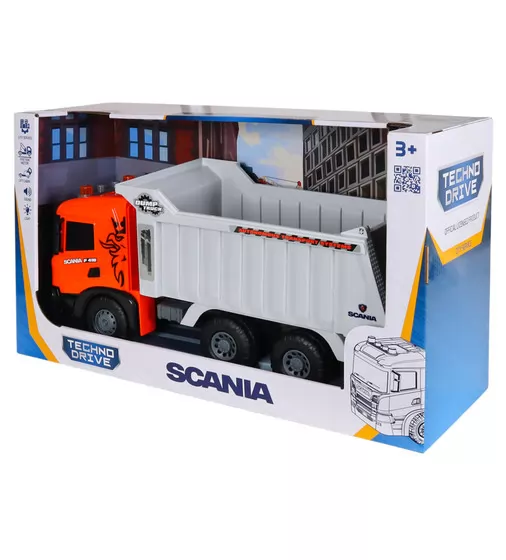 Автомодель серії Super Big Truck" &ndash; Самоскид Scania (світло, звук)" - 5002KS_13.jpg - № 13