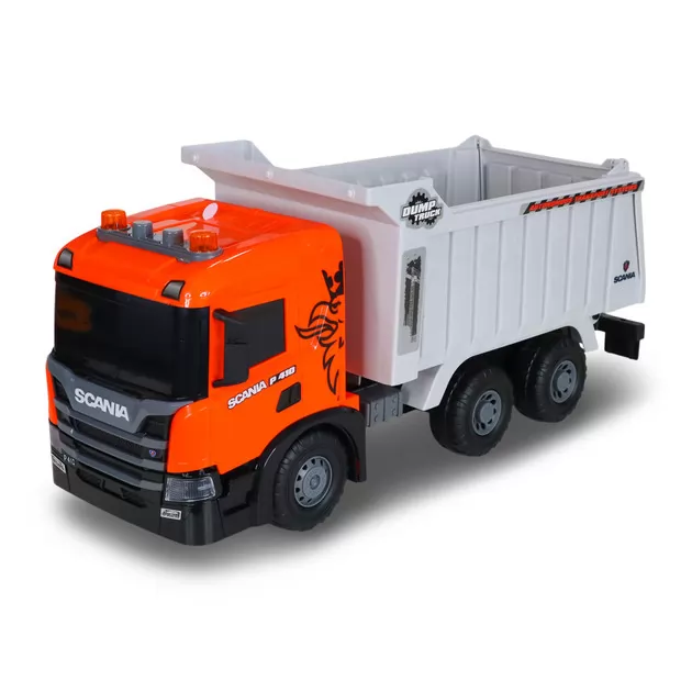 Автомодель серії Super Big Truck" &ndash; Самоскид Scania (світло, звук)"