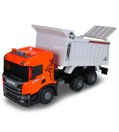 Автомодель серії Super Big Truck" &ndash; Самоскид Scania (світло, звук)" - 5002KS_9.jpg - № 9