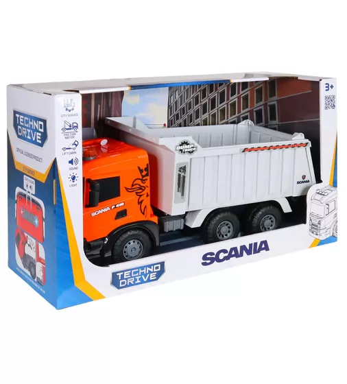 Автомодель серії Super Big Truck" &ndash; Самоскид Scania (світло, звук)" - 5002KS_15.jpg - № 15