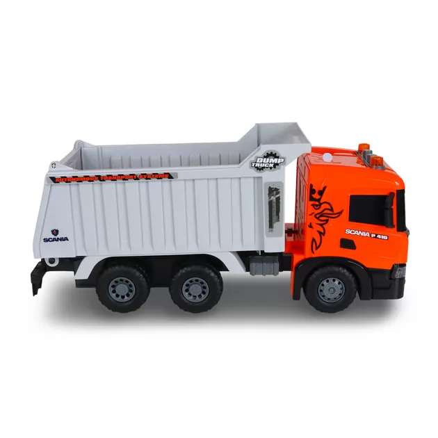 Автомодель серії Super Big Truck" &ndash; Самоскид Scania (світло, звук)"