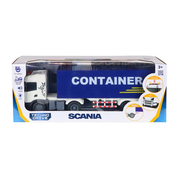 Автомодель серії LargeTruck" &ndash; Фура Scania (світло, звук)"