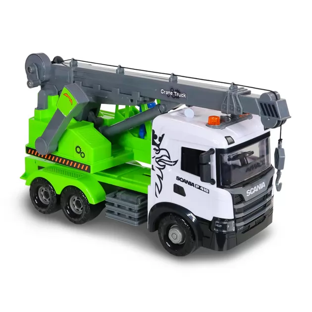 Автомодель серии Mid Truck" &ndash; Автокран Scania (свет, звук)"
