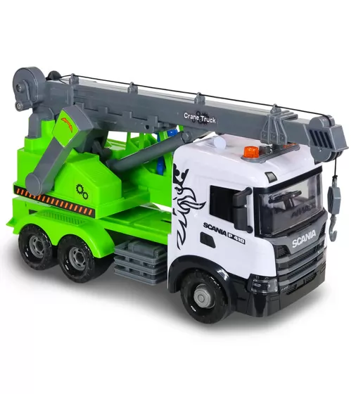 Автомодель серии Mid Truck" &ndash; Автокран Scania (свет, звук)" - 3006KS_7.jpg - № 7