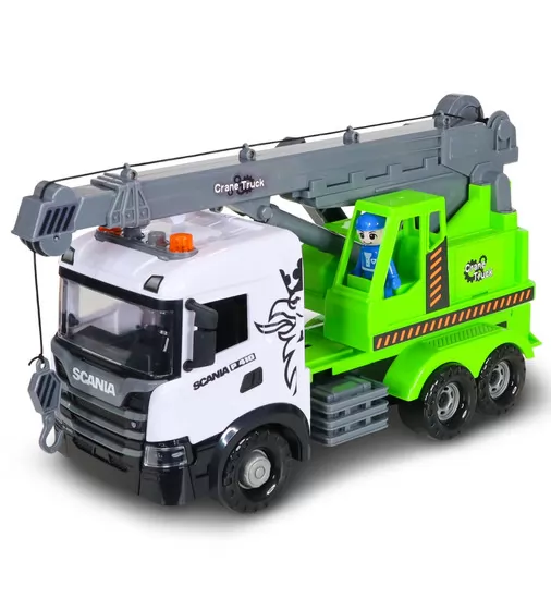 Автомодель серии Mid Truck" &ndash; Автокран Scania (свет, звук)" - 3006KS_1.jpg - № 1