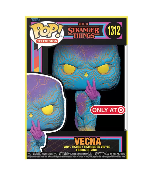 Игровая фигурка Funko POP! серии Очень странные дела 4 - Векна (Black Light) - 74475_1.jpg - № 1