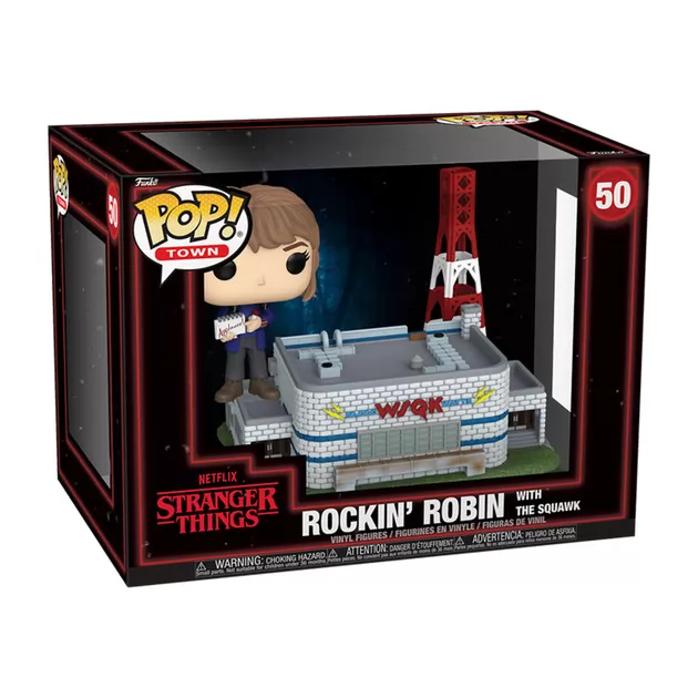 Набор игровых фигурок Funko Pop! Town &ndash; Робин с радиостанциєй WSQK