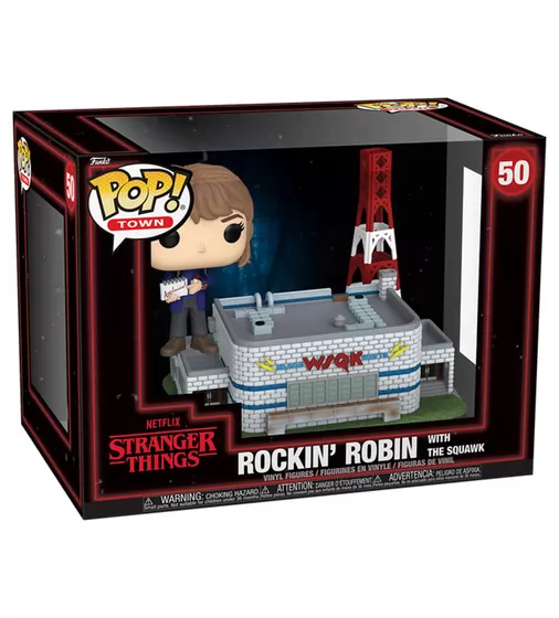 Набор игровых фигурок Funko Pop! Town &ndash; Робин с радиостанциєй WSQK - 86620_1.jpg - № 1