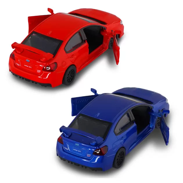 Автомодель - Subaru WRX STI (червоний, синій)