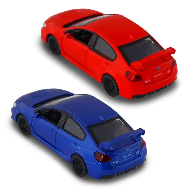 Автомодель - Subaru WRX STI (червоний, синій)