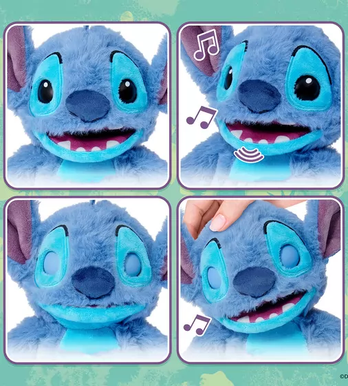 Інтерактивна м'яка іграшка Puppetronic by Real FX Palm серії Disney- Стіч - DIS-1037_4.jpg - № 4