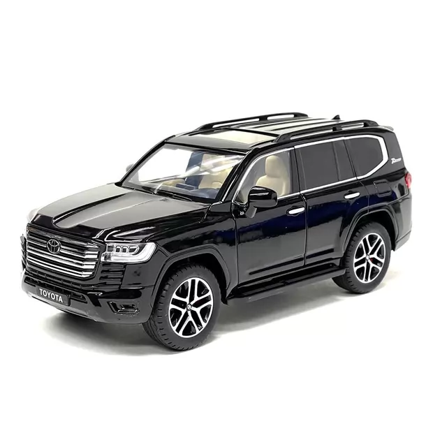 Автомодель - Toyota Land Cruiser (чорний, 1:24)