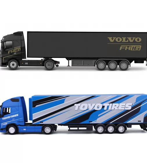 Автомодель - Фура Volvo FH16 Globetrotter 750 XXL (черный, синий) - 18-31461_3.jpg - № 3