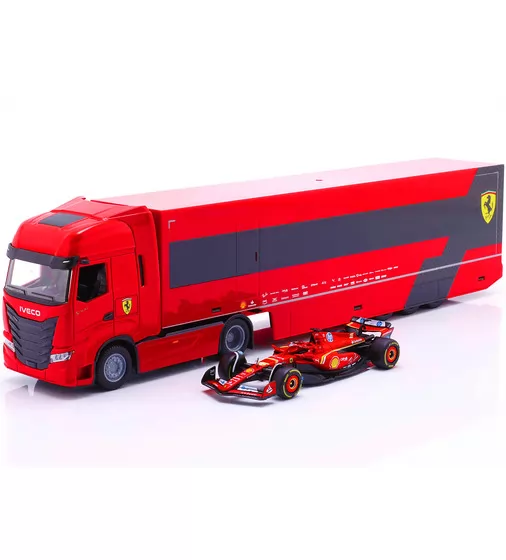 Игровой набор - Грузовик-тягач Iveco S-Way и болид SF-24 (1:43) - 18-36867_2.jpg - № 2