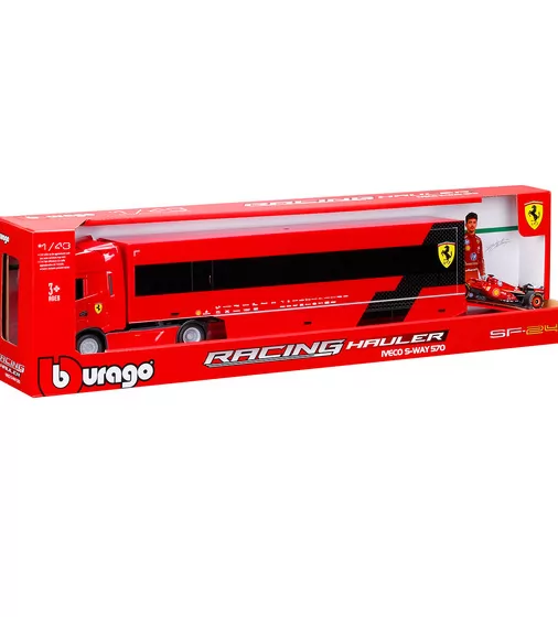 Игровой набор - Грузовик-тягач Iveco S-Way и болид SF-24 (1:43) - 18-36867_8.jpg - № 8
