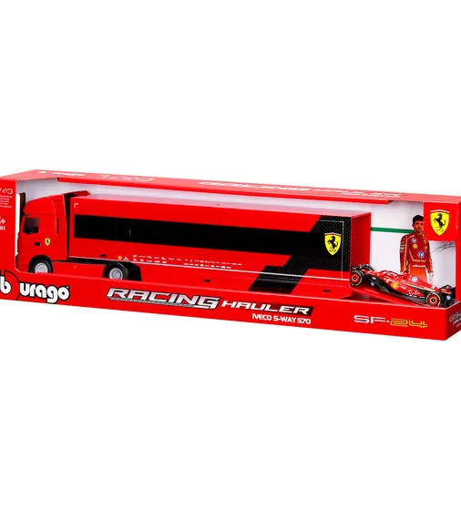 Игровой набор - Грузовик-тягач Iveco S-Way и болид SF-24 (1:43) - 18-36867_6.jpg - № 6