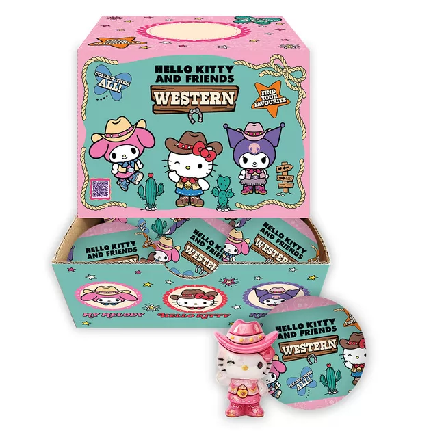 Фігурка-сюрприз Cool Things серії Hello Kitty - Зірки Вестерну