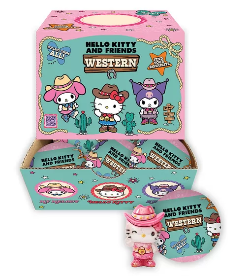 Дисплей фігурок-сюрпризів Cool Things серії Hello Kitty - Зірки Вестерну (18 шт.) - HK057-CDU_1.jpg - № 1